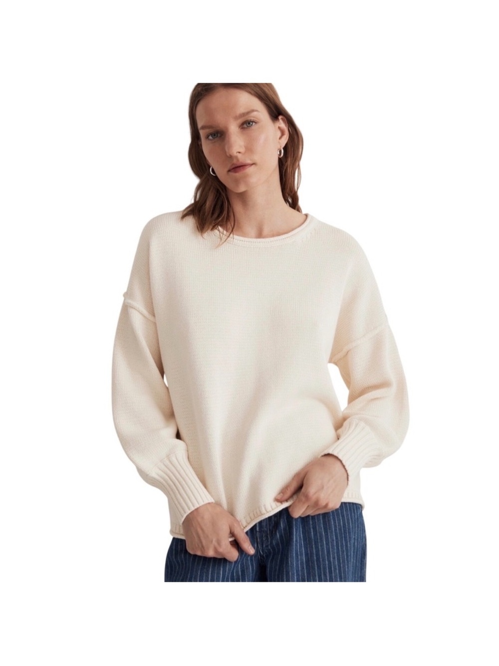 Madewell Conway Cotton Sweater